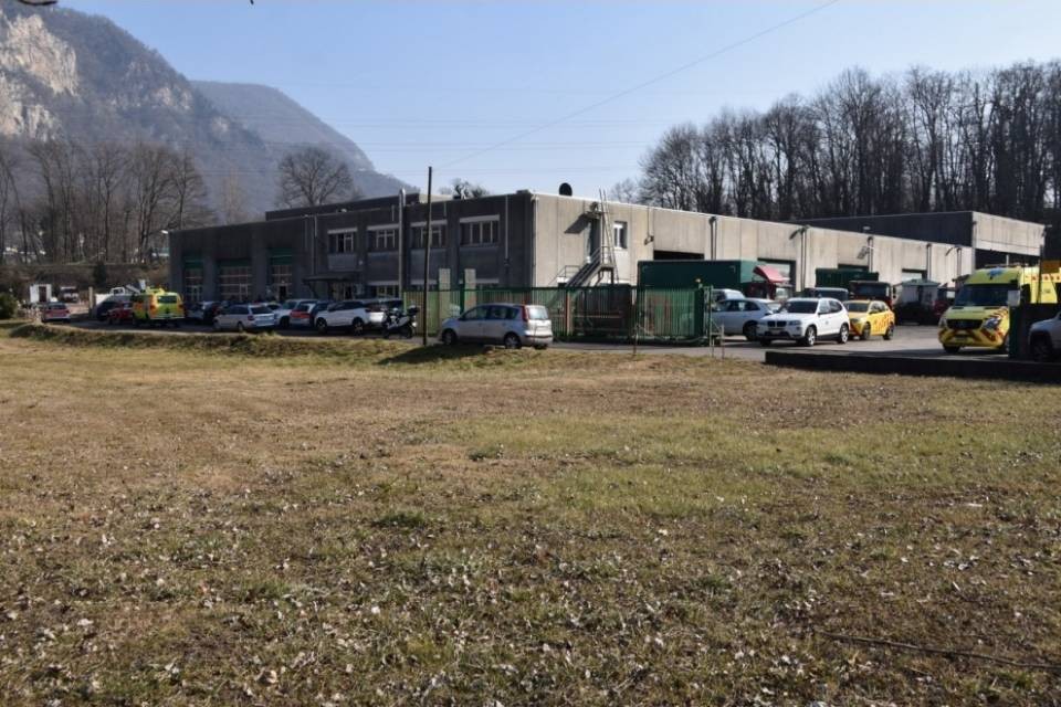 Grave infortunio sul lavoro a Rancate